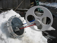 Солнечный двигатель Стирлинга  Solar Stirling