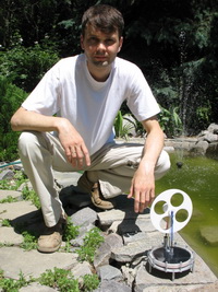 Я и Солнечный двигатель Стирлинга  Solar Stirling