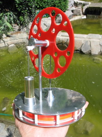 Солнечный двигатель Стирлинга  Solar Stirling